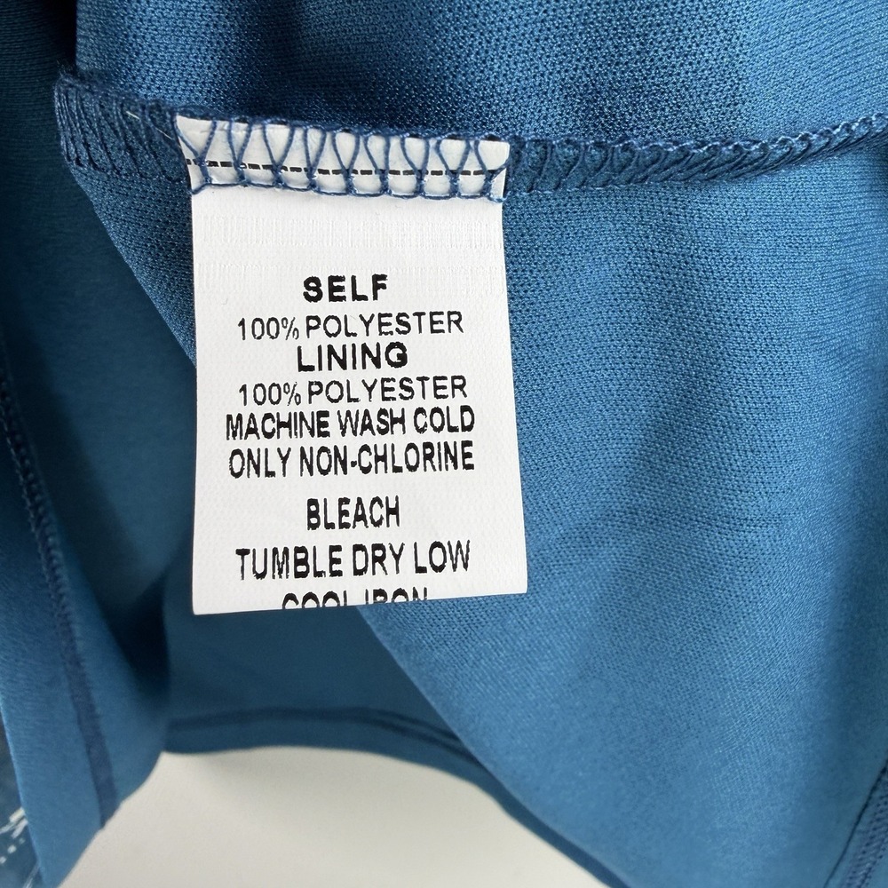 Papermoon Blue Floral Sleeveless Blouse - Picture 4 of 7